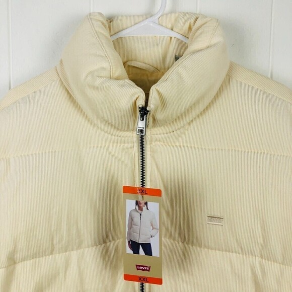 Levi's Women's Zoe Corduroy Puffer Jacket XX-Large - Picture 7 of 14